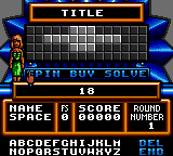 Скриншот игры Wheel of Fortune